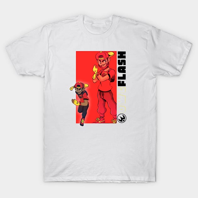 Flash x Flash dark T-Shirt by oWcFLaSH